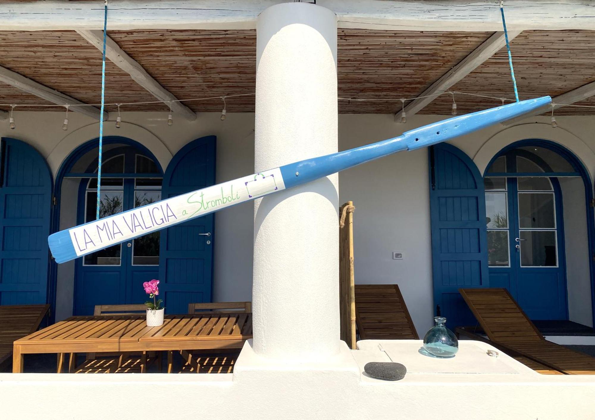 Apartamento La Mia Valigia A Estrómboli Exterior foto