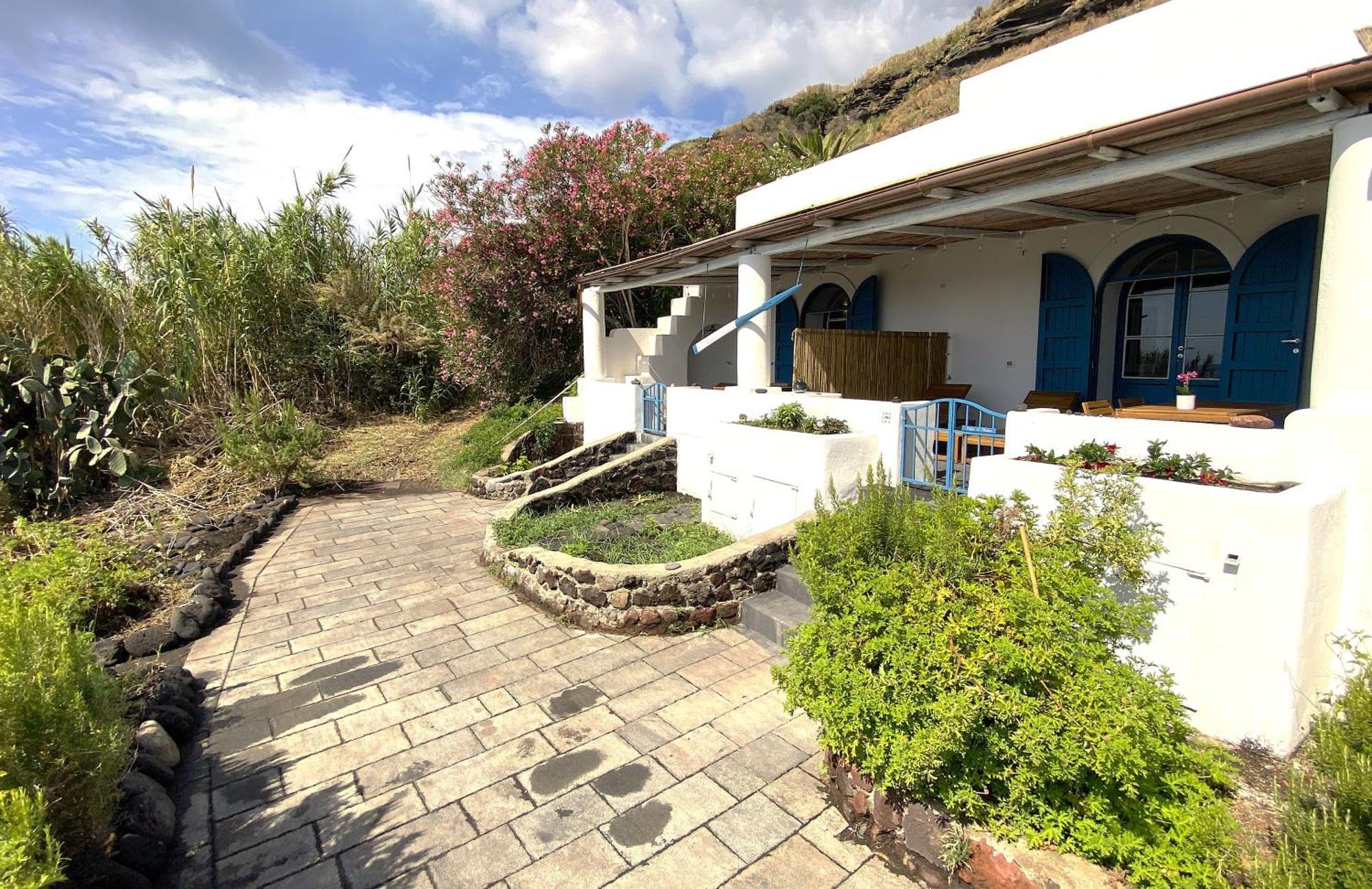Apartamento La Mia Valigia A Estrómboli Exterior foto