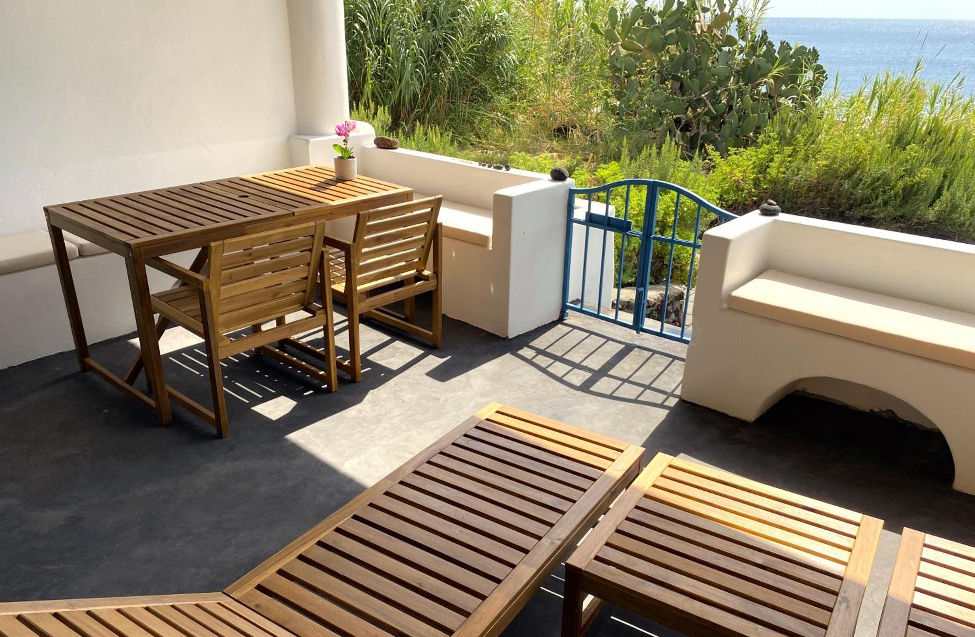 Apartamento La Mia Valigia A Estrómboli Exterior foto